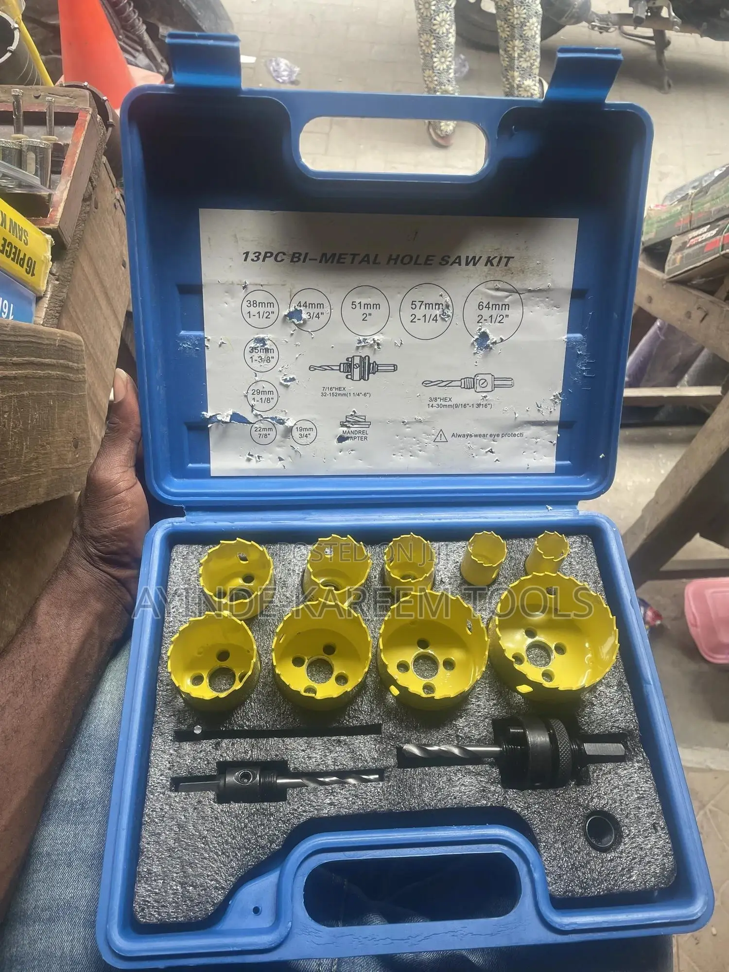 Bi-Metal Hole Saw Kit