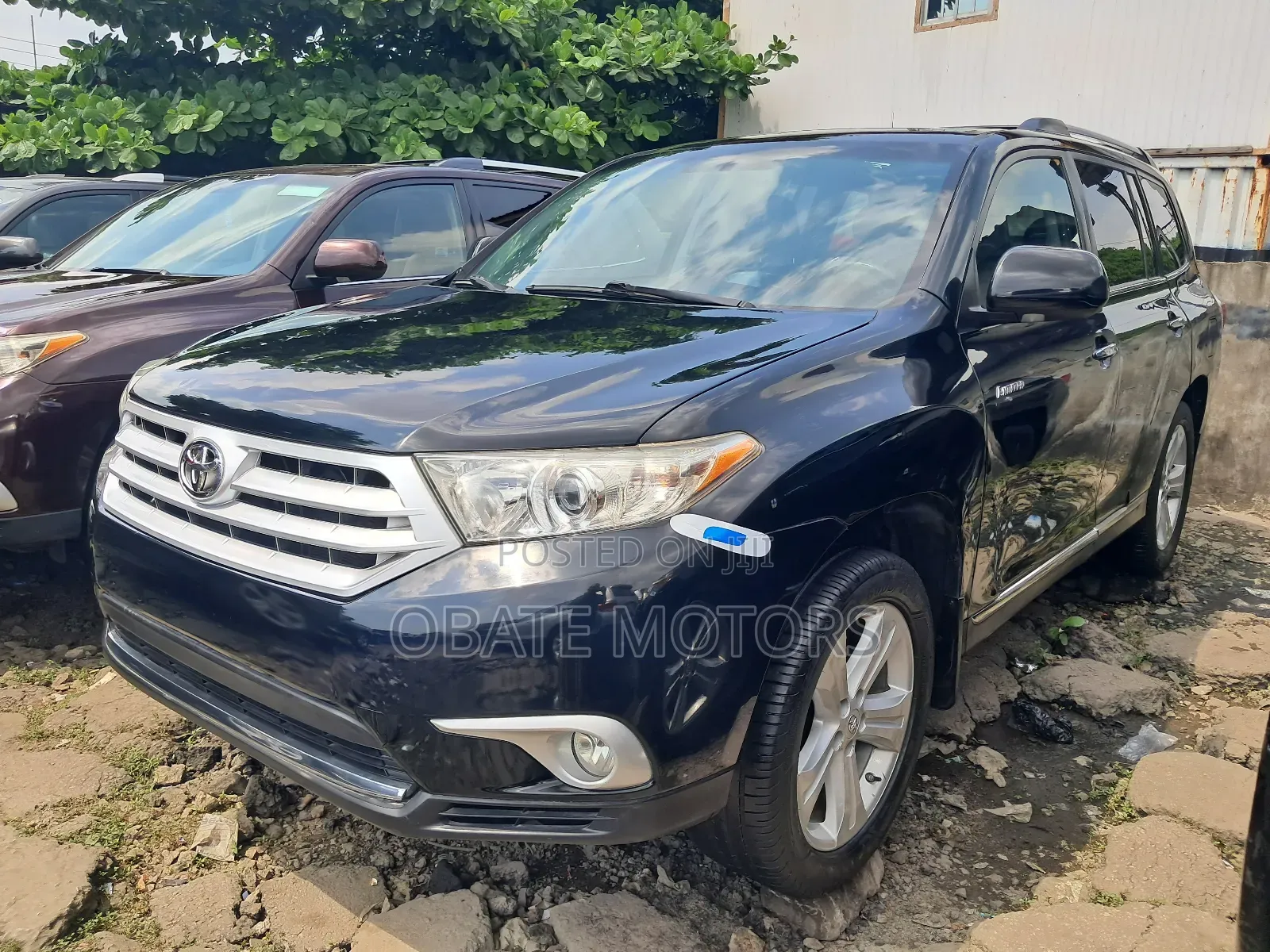 Toyota Highlander Limited 3.5l 4WD 2013 Black