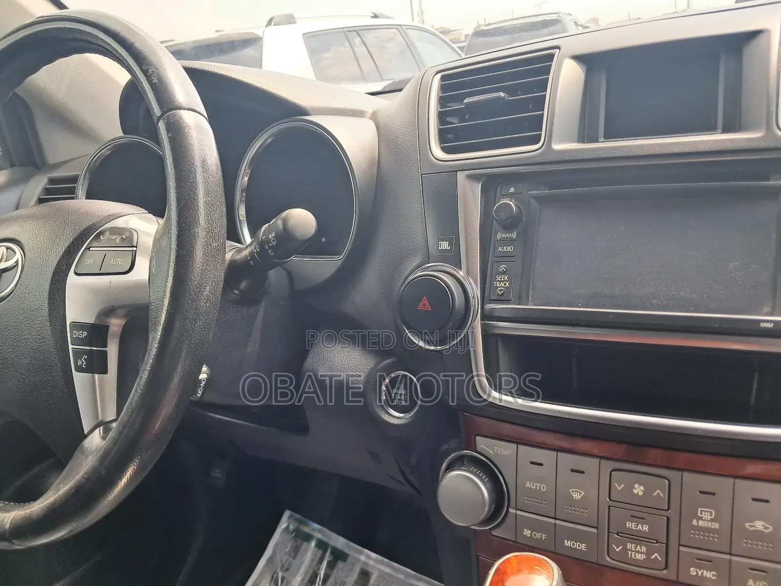 Toyota Highlander Limited 3.5l 4WD 2013 Black