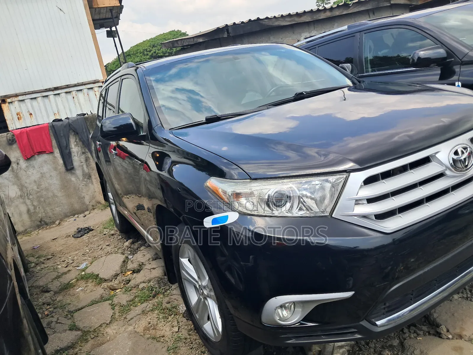 Toyota Highlander Limited 3.5l 4WD 2013 Black
