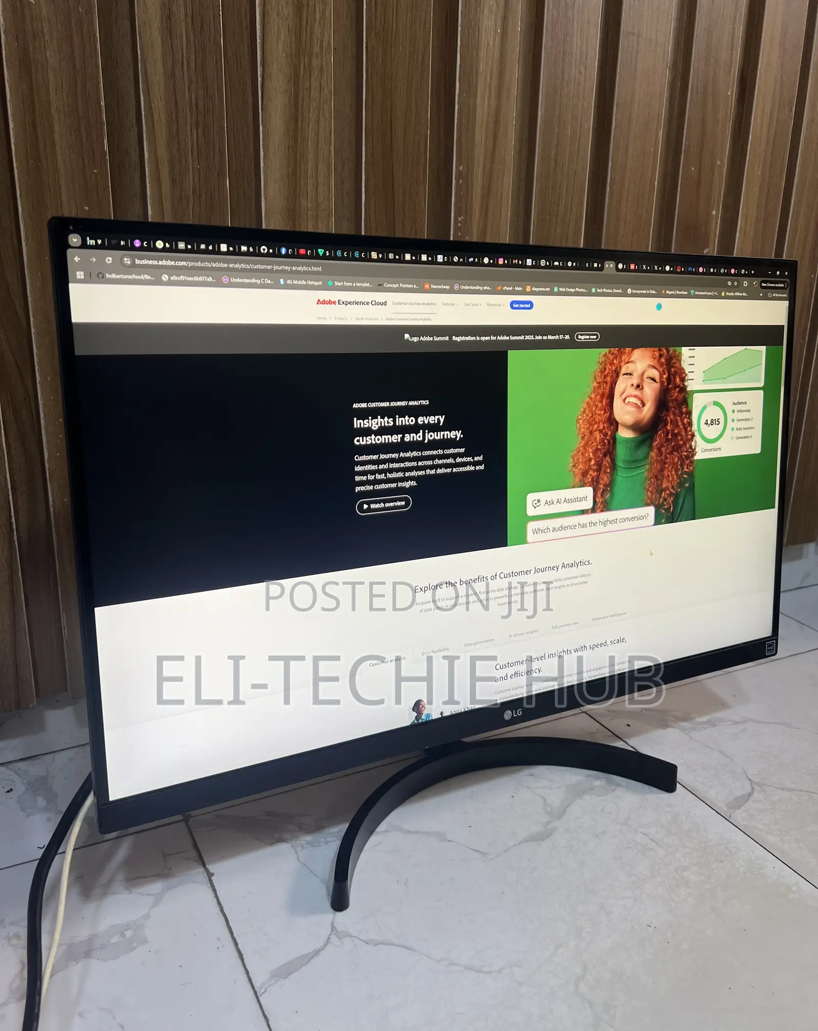 Lg 27 Inch Ultra Hd 3840 X 2160p Ips Monitor
