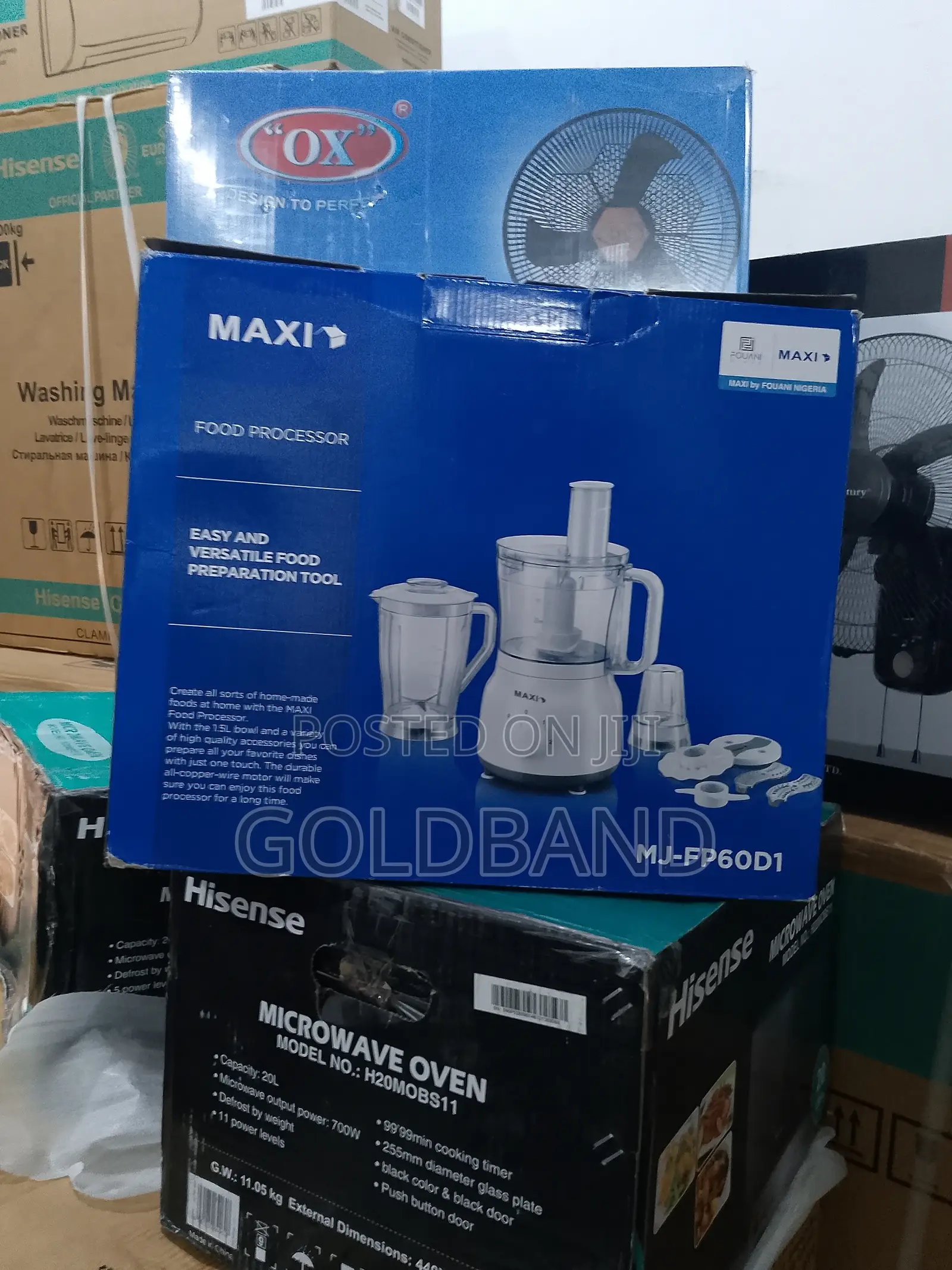 Maxi 1.5L 800W Cooking Strenght Food Processor (Mj-Fp60d1)