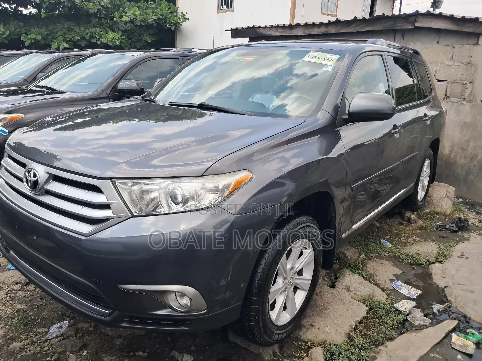 Toyota Highlander Limited 3.5l 4WD 2013 Gray