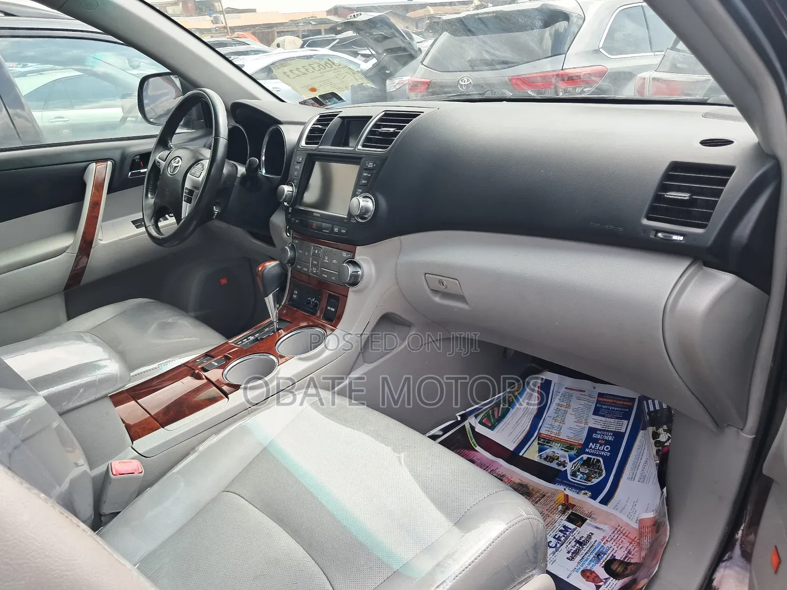 Toyota Highlander Limited 3.5l 4WD 2013 Red