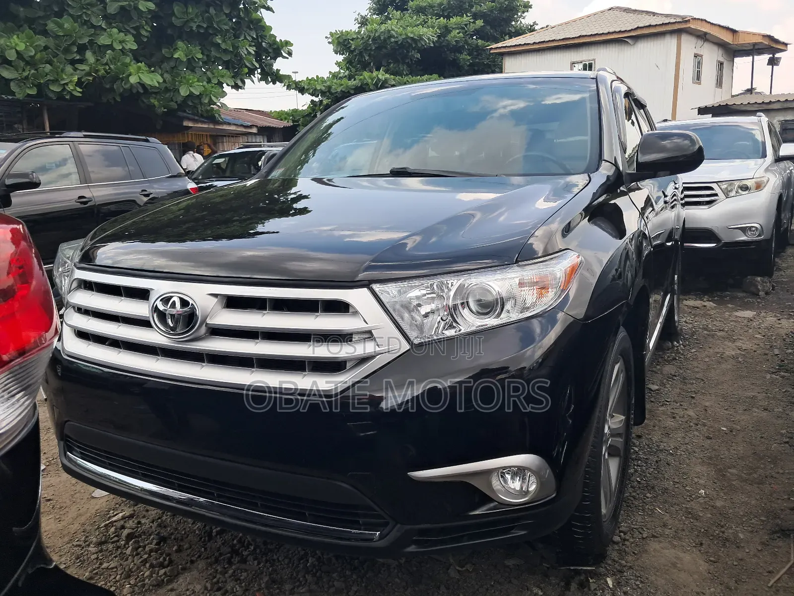 Toyota Highlander Limited 2012 Black