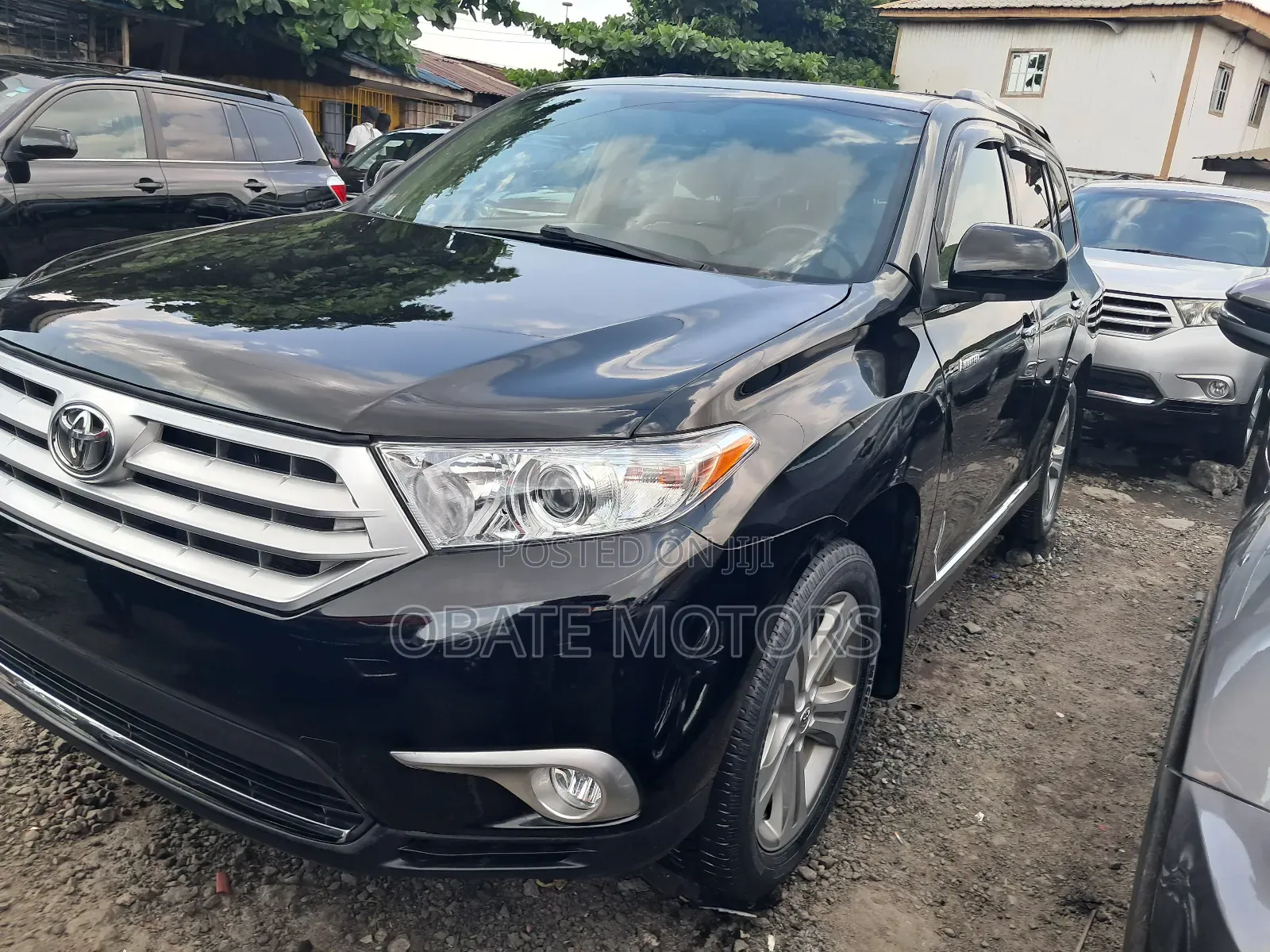 Toyota Highlander Limited 2012 Black