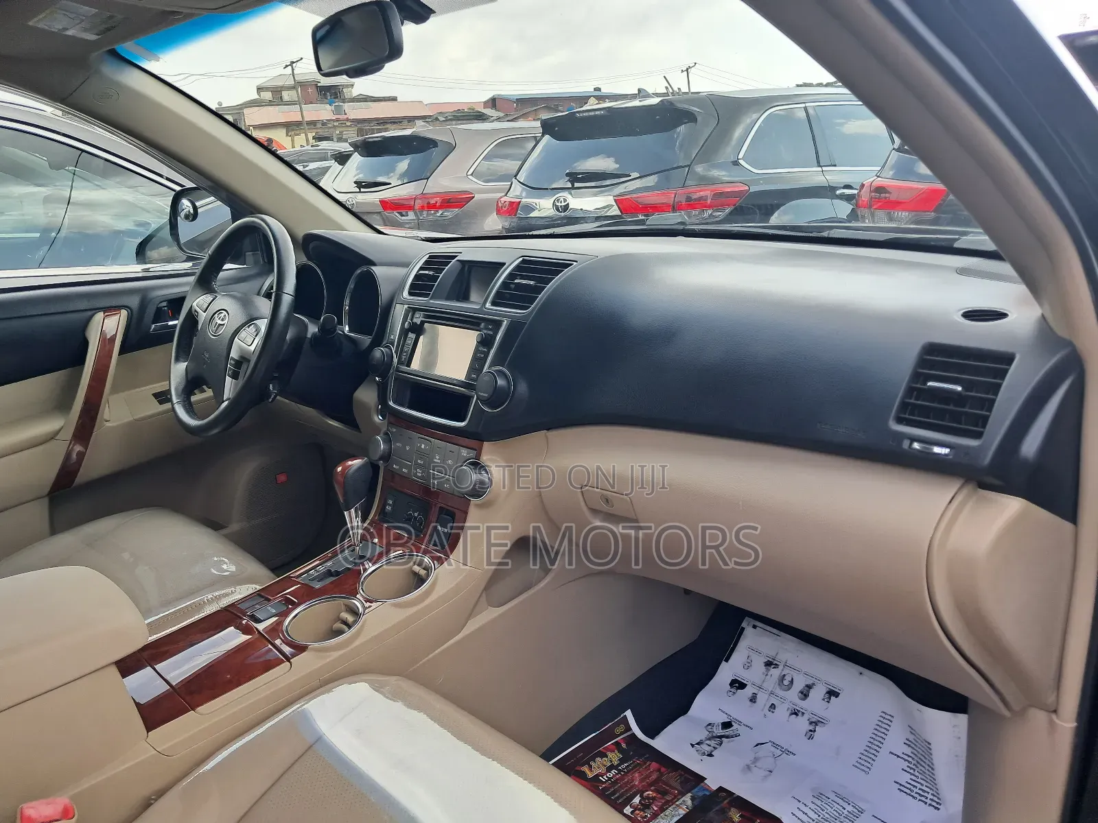 Toyota Highlander Limited 2012 Black