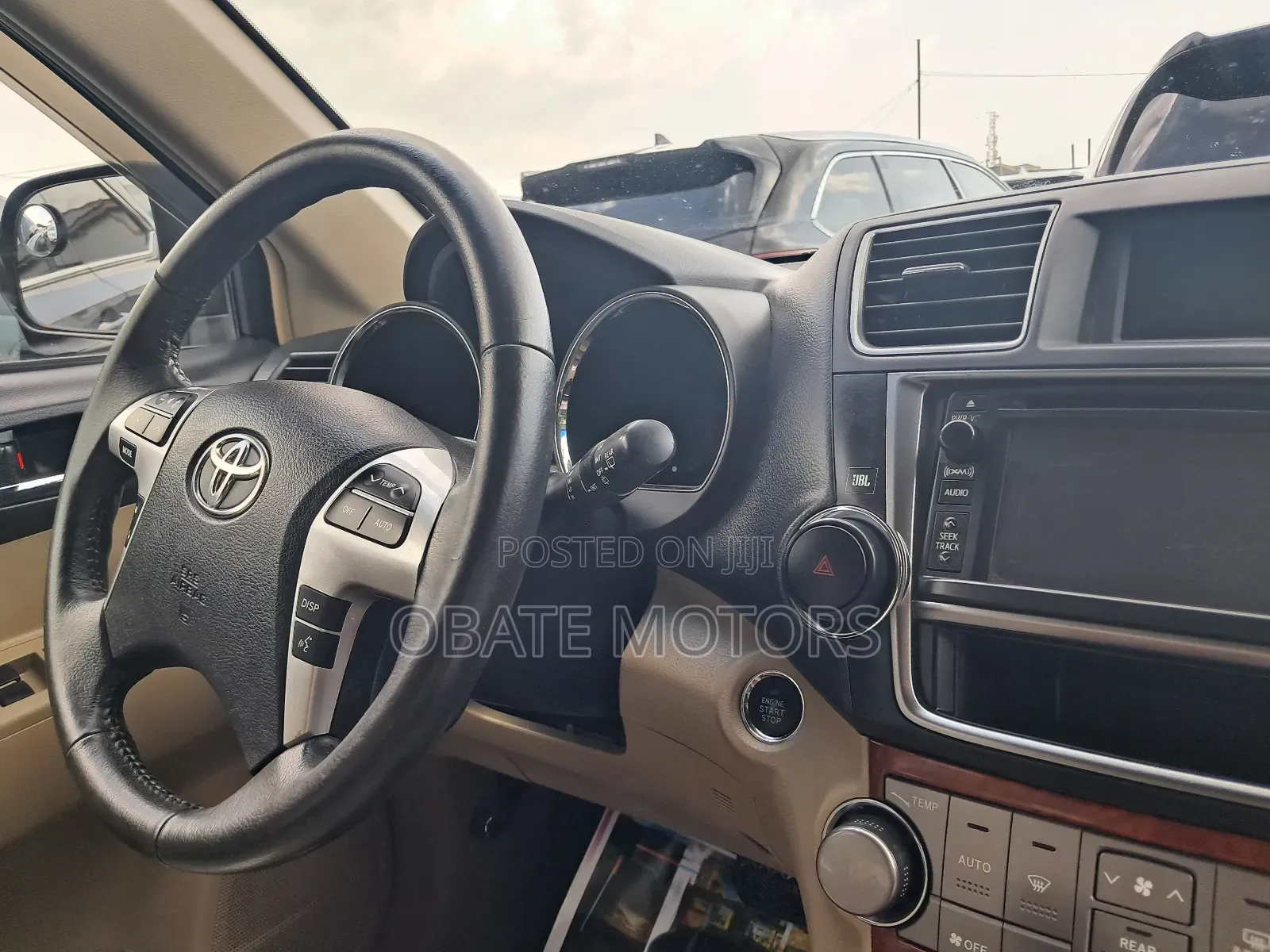 Toyota Highlander Limited 2012 Black