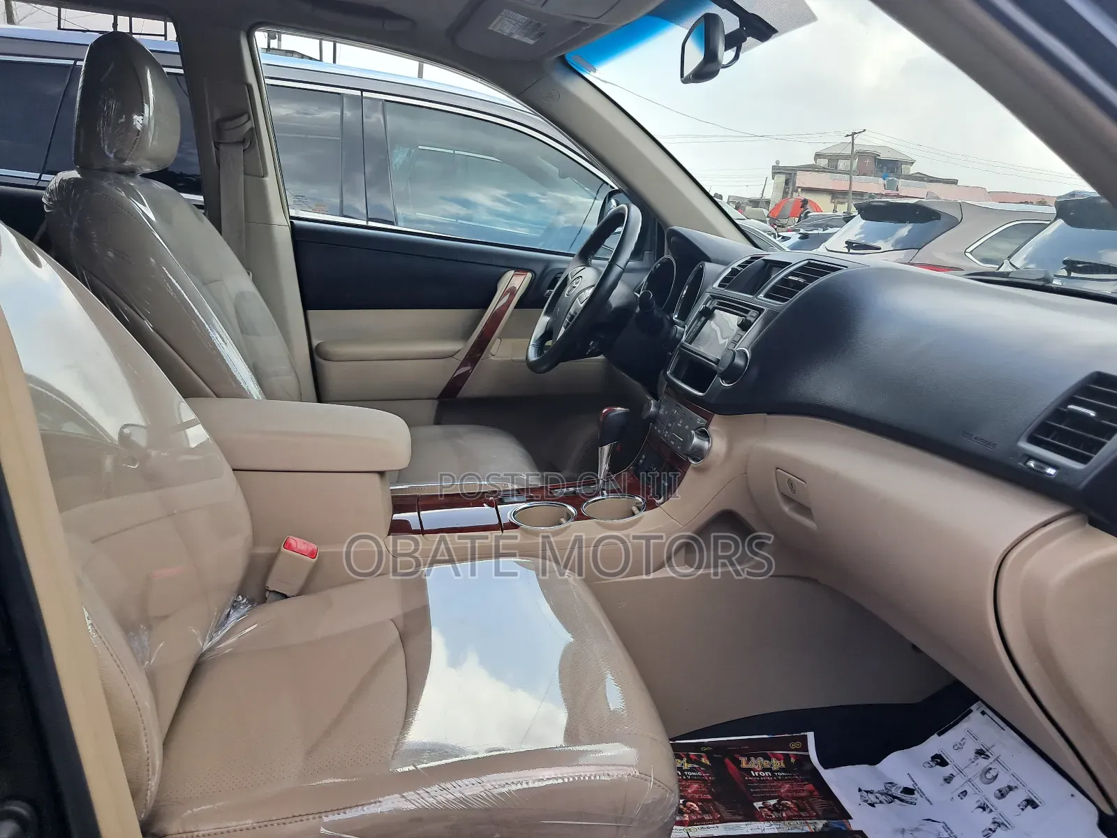Toyota Highlander Limited 2012 Black