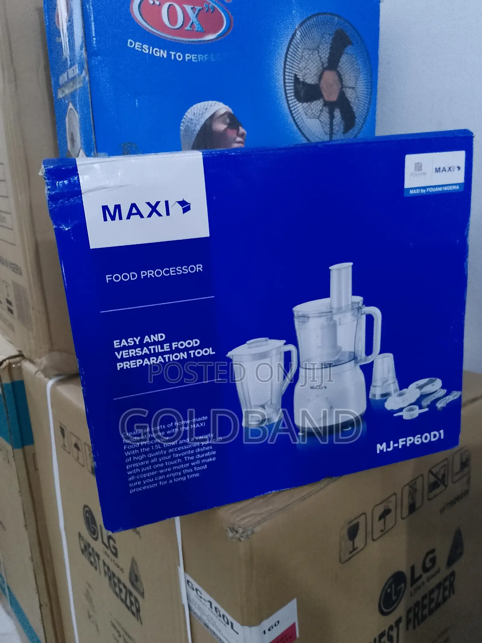 Maxi 1.5L 800W Durable Food Processor (Ice-Crusher)