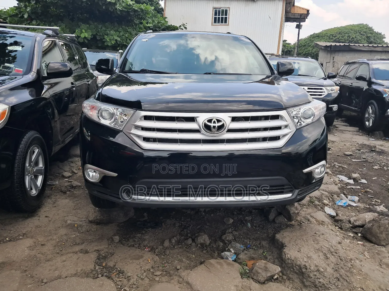 Toyota Highlander Limited 3.5l 4WD 2013 Black