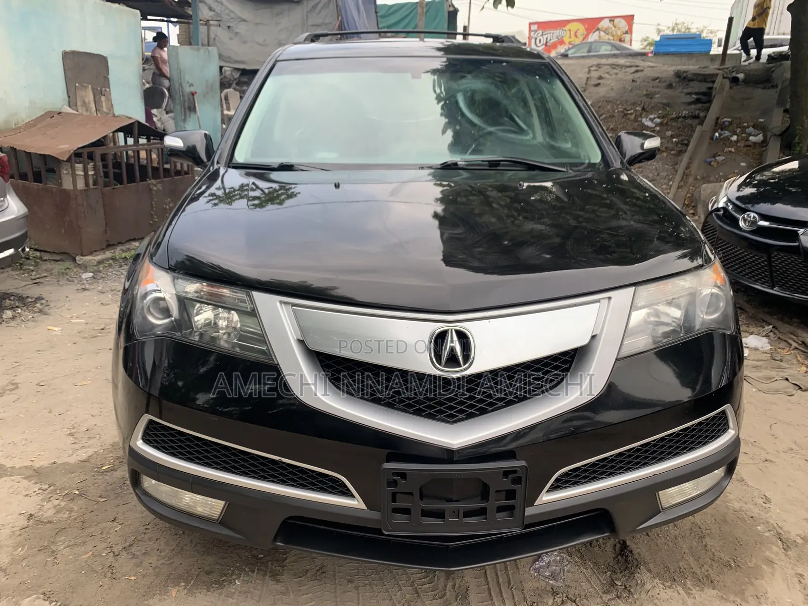 Acura MDX Advance Package SUV AWD (3.7L 6cyl 6A) 2013 Black