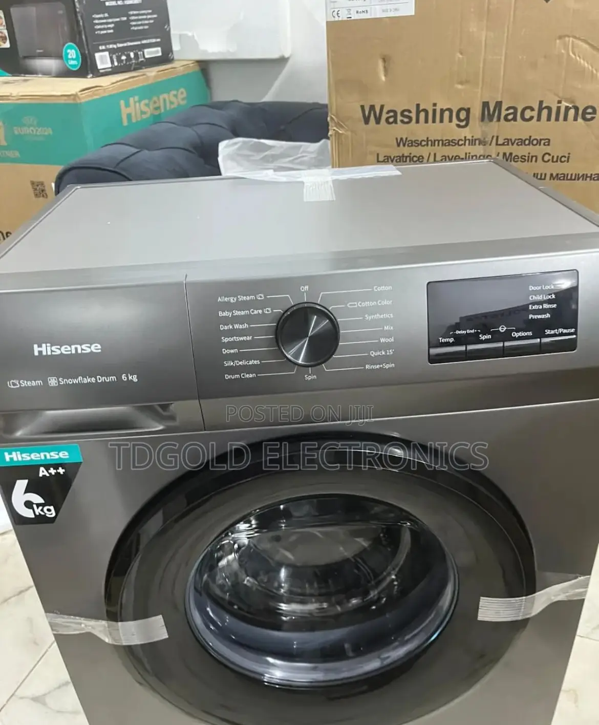 Hisense WM6012S 6KG Front Load Washing Machine