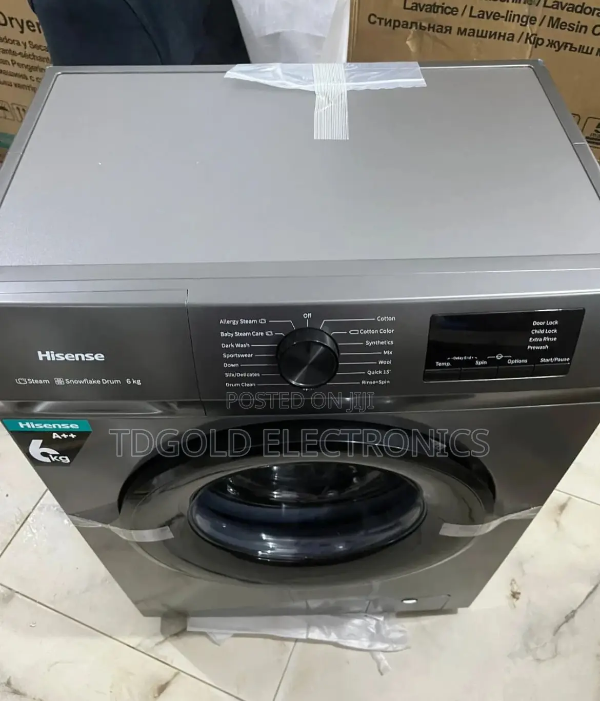 Hisense WM6012S 6KG Front Load Washing Machine