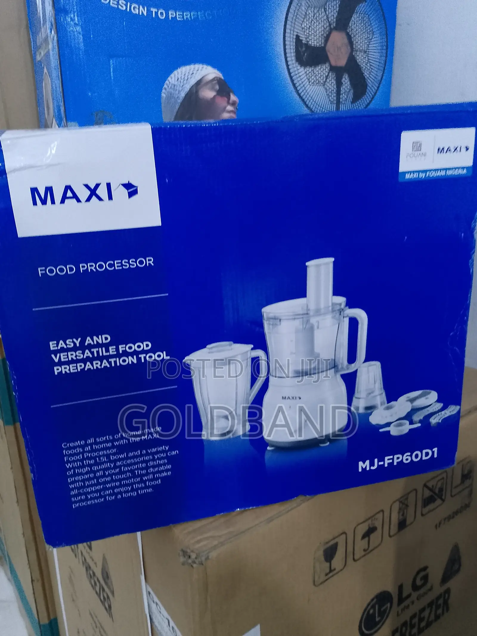 Maxi 1.5L 800W Smart Blend-Pro Food Processor (Mj-Fp60d1)