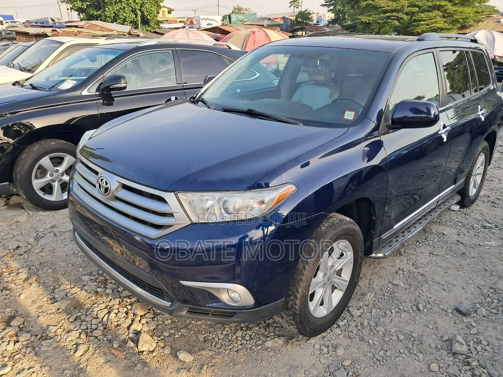 Toyota Highlander Limited 3.5l 4WD 2013 Blue
