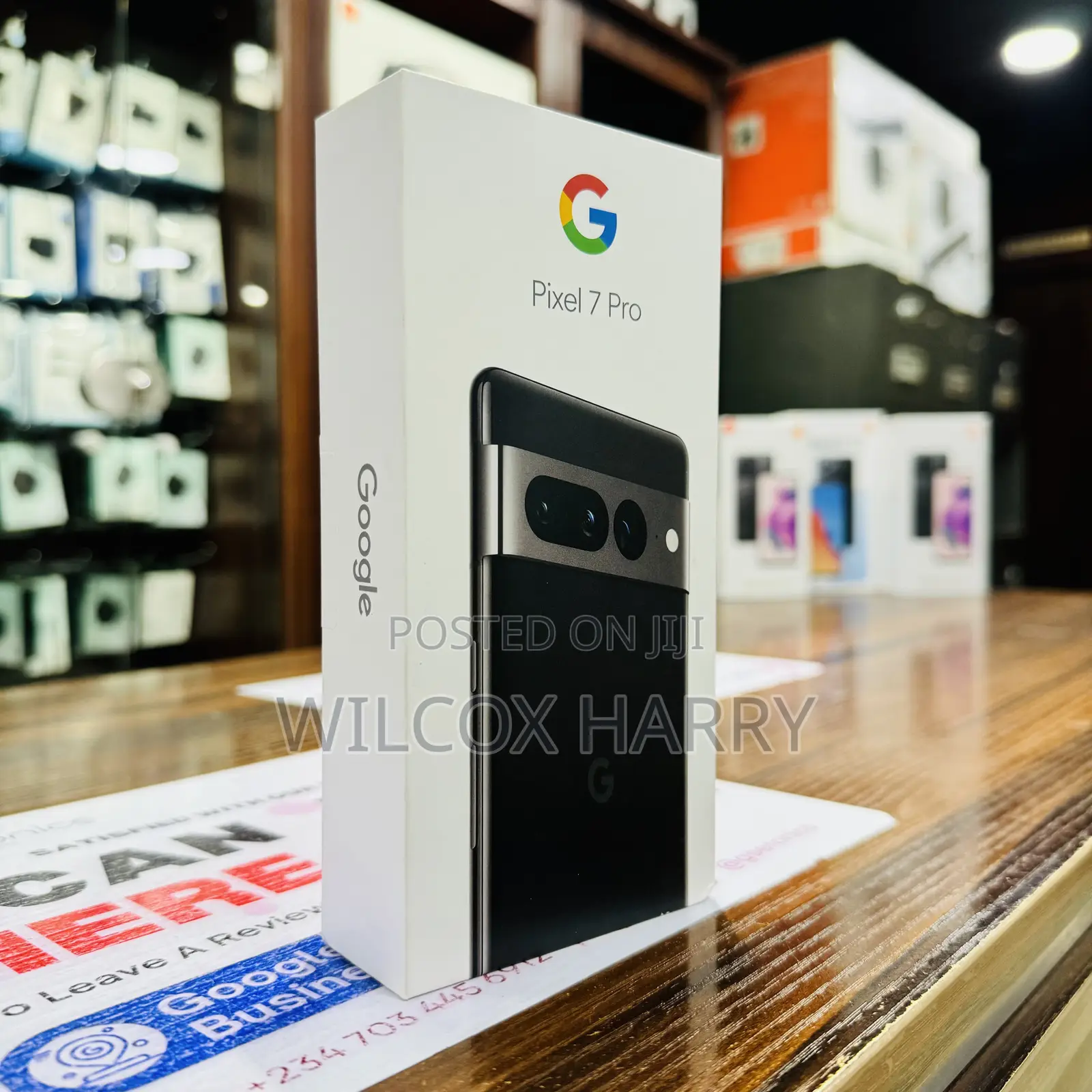 New Google Pixel 7 Pro 128 GB Black