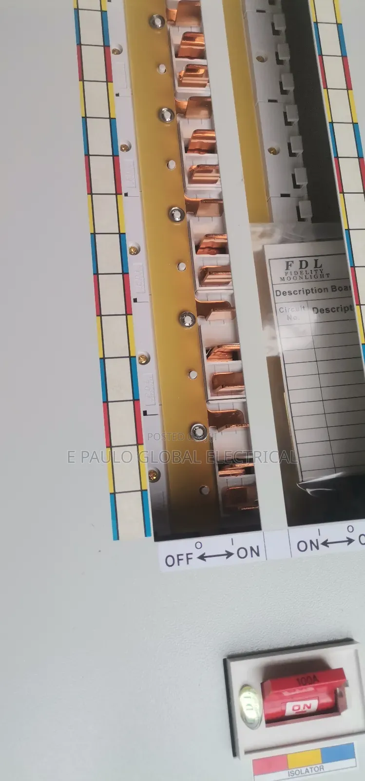D12 Distribution Board 36fuse Breaker
