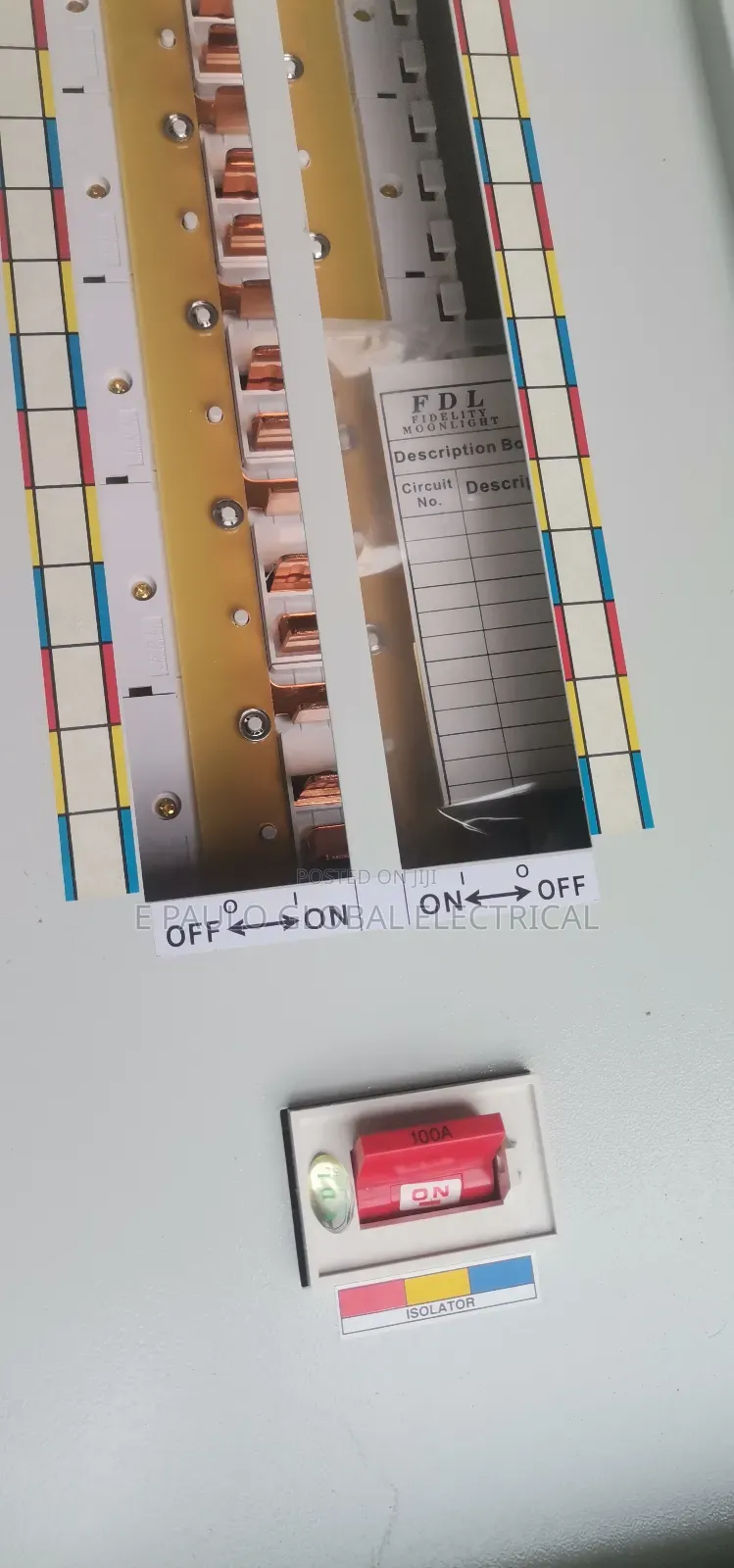 D12 Distribution Board 36fuse Breaker