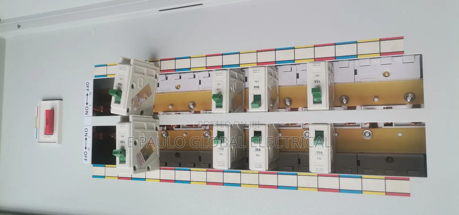 D12 Distribution Board 36fuse Breaker