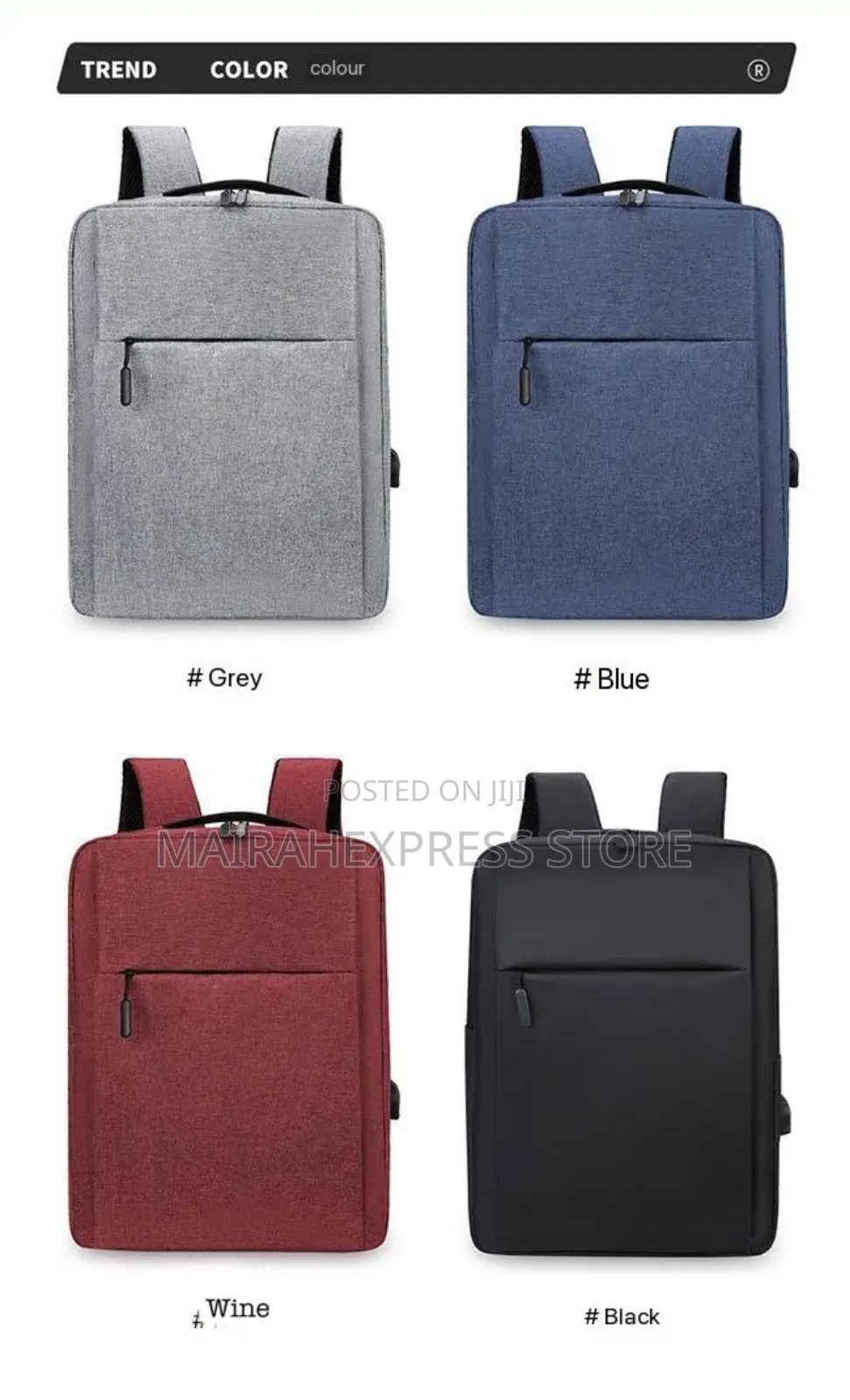 Multifunctional Anti-Theft Laptop Usb Backpack Bag