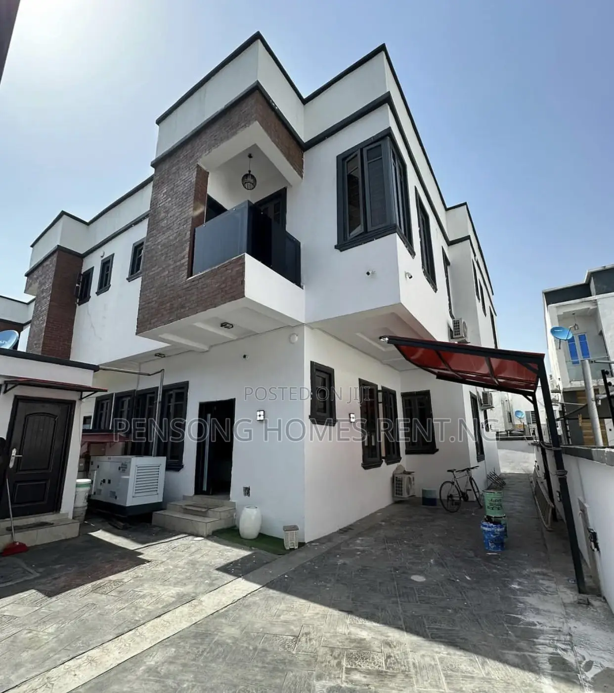 Furnished 4bdrm Duplex in Osapa London for rent