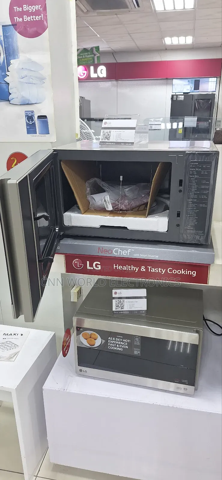 New LG 42L Smart Inverter Microwave Oven Digital Warranty