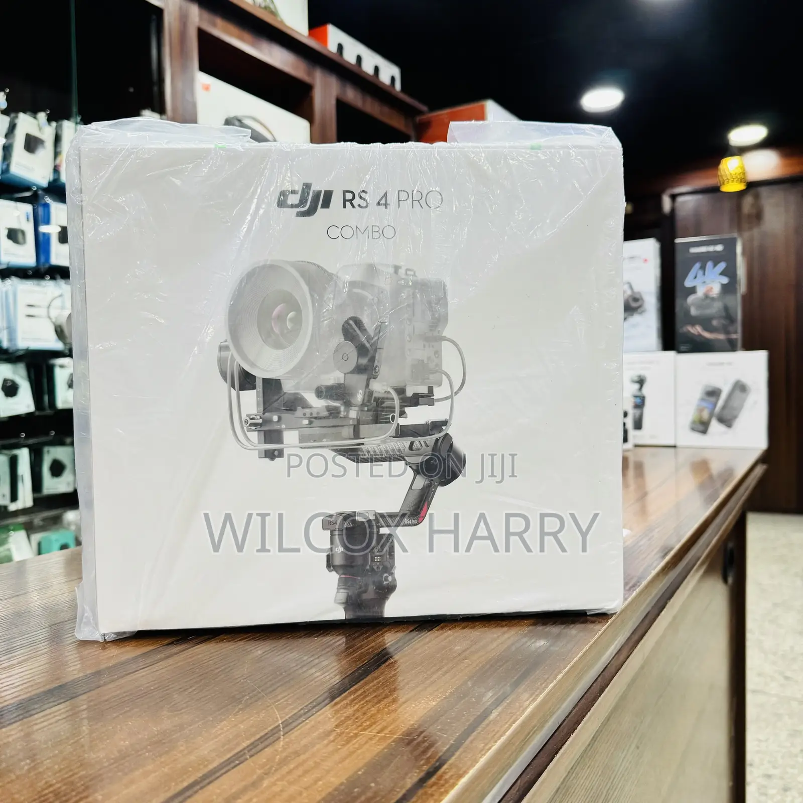 Dji Rs4 Pro Combo Camera Gimbal Stabilizer