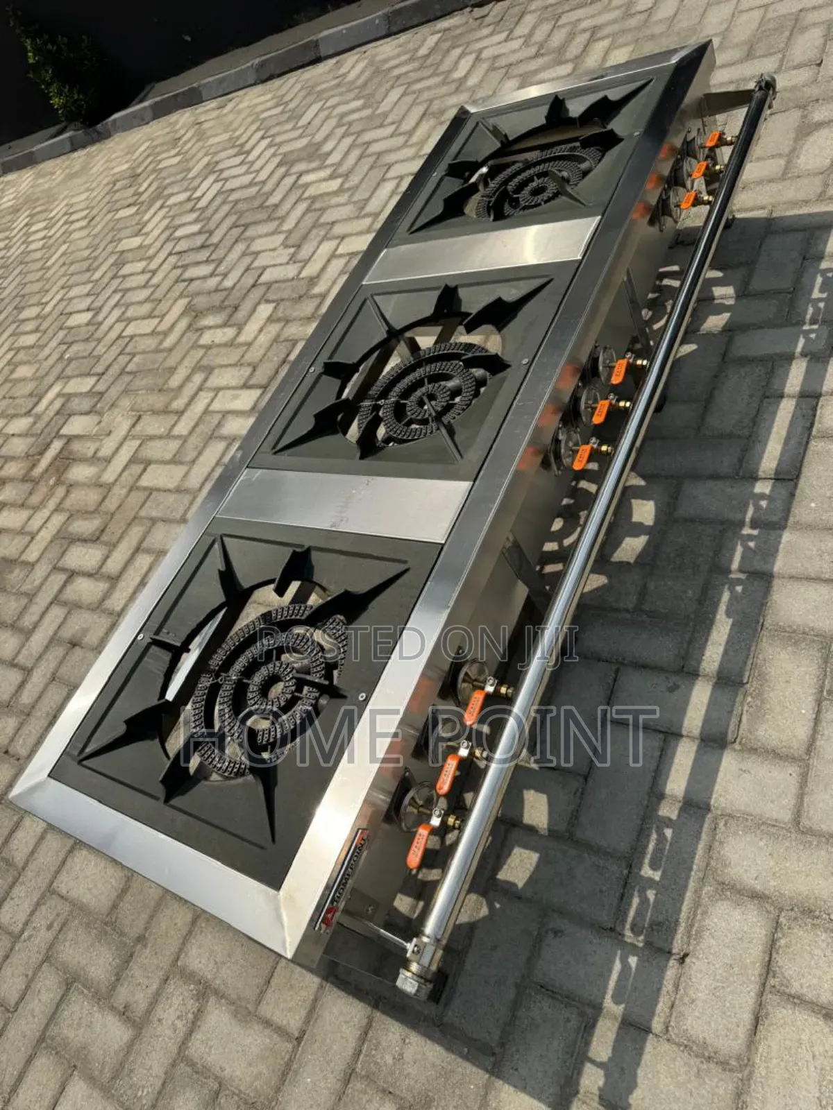 Industrial 3burner Stock Pot Cooker