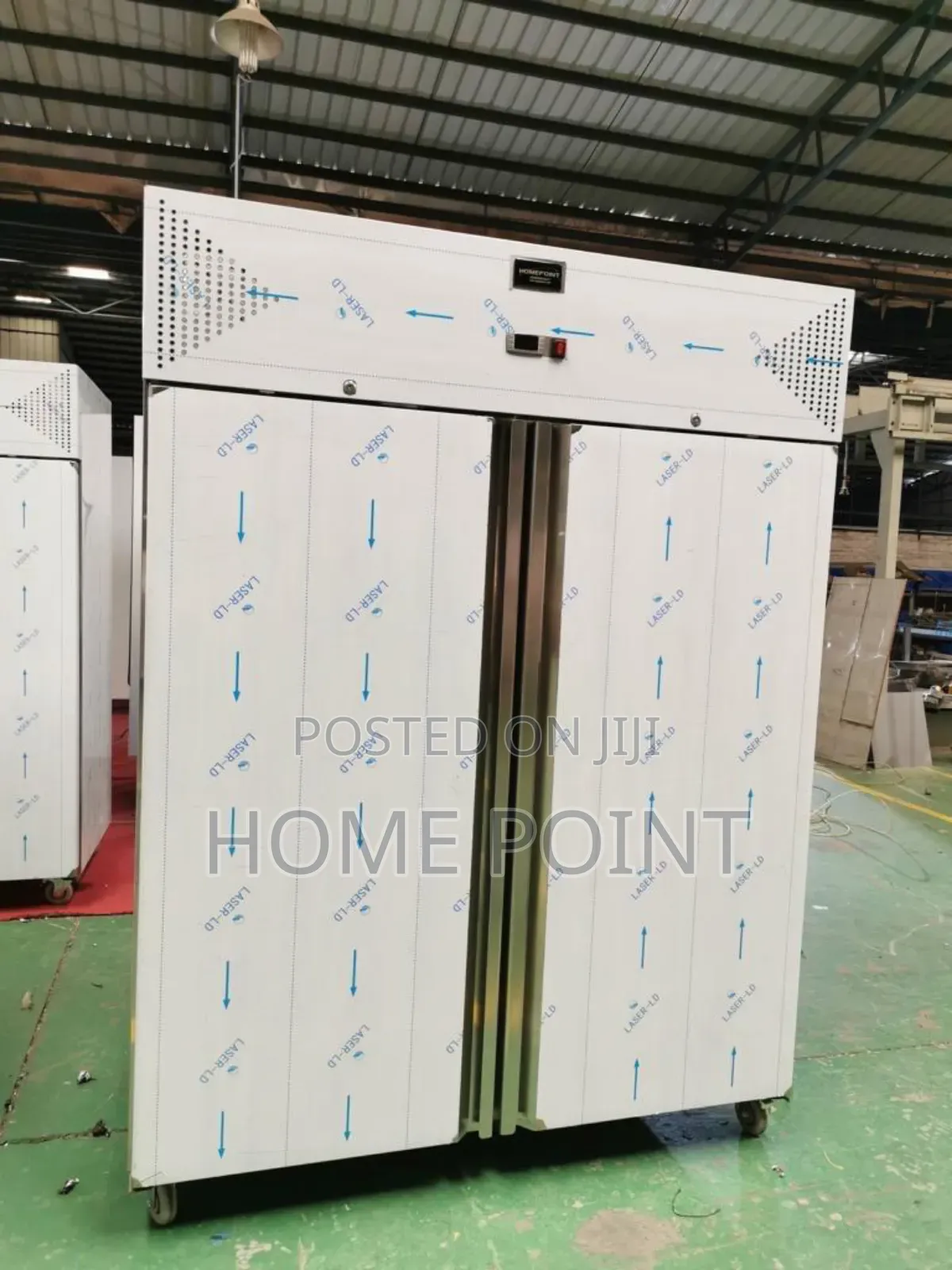 Industrial Double Door Fridge