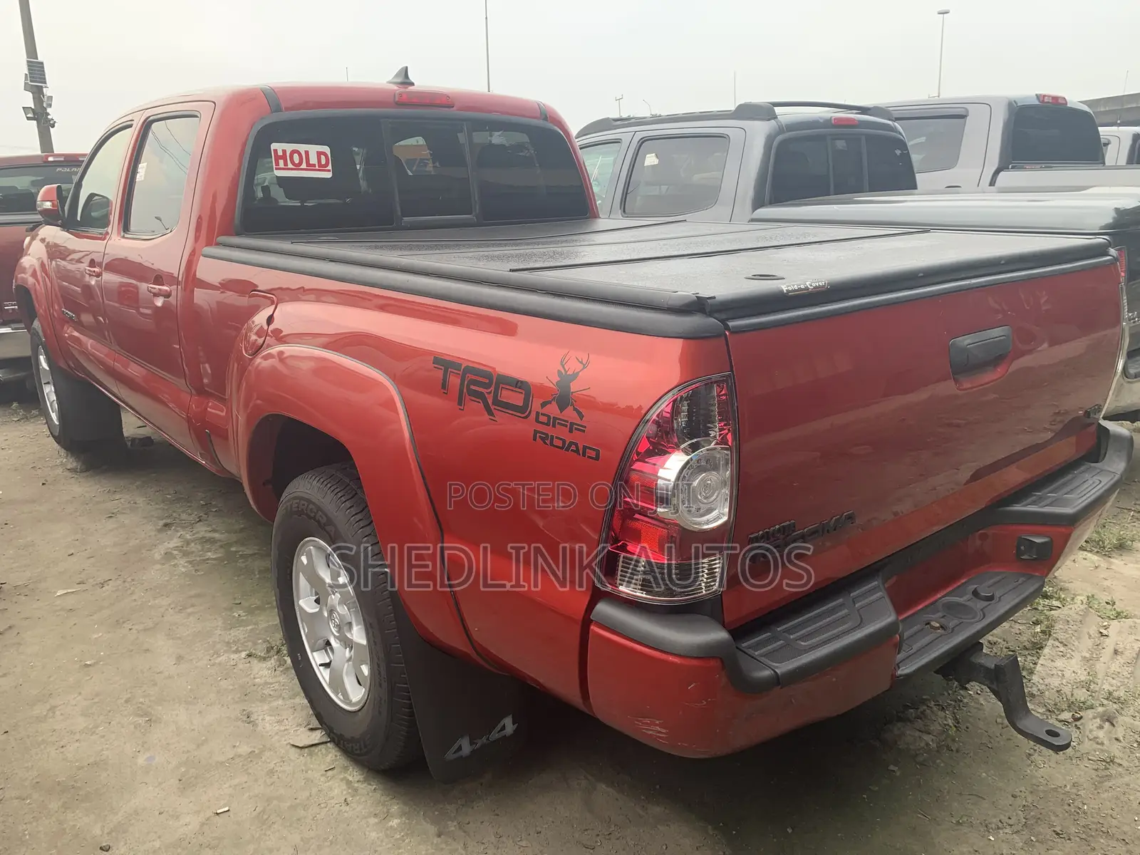 Toyota Tacoma Double Cab V6 Automatic 2012 Red