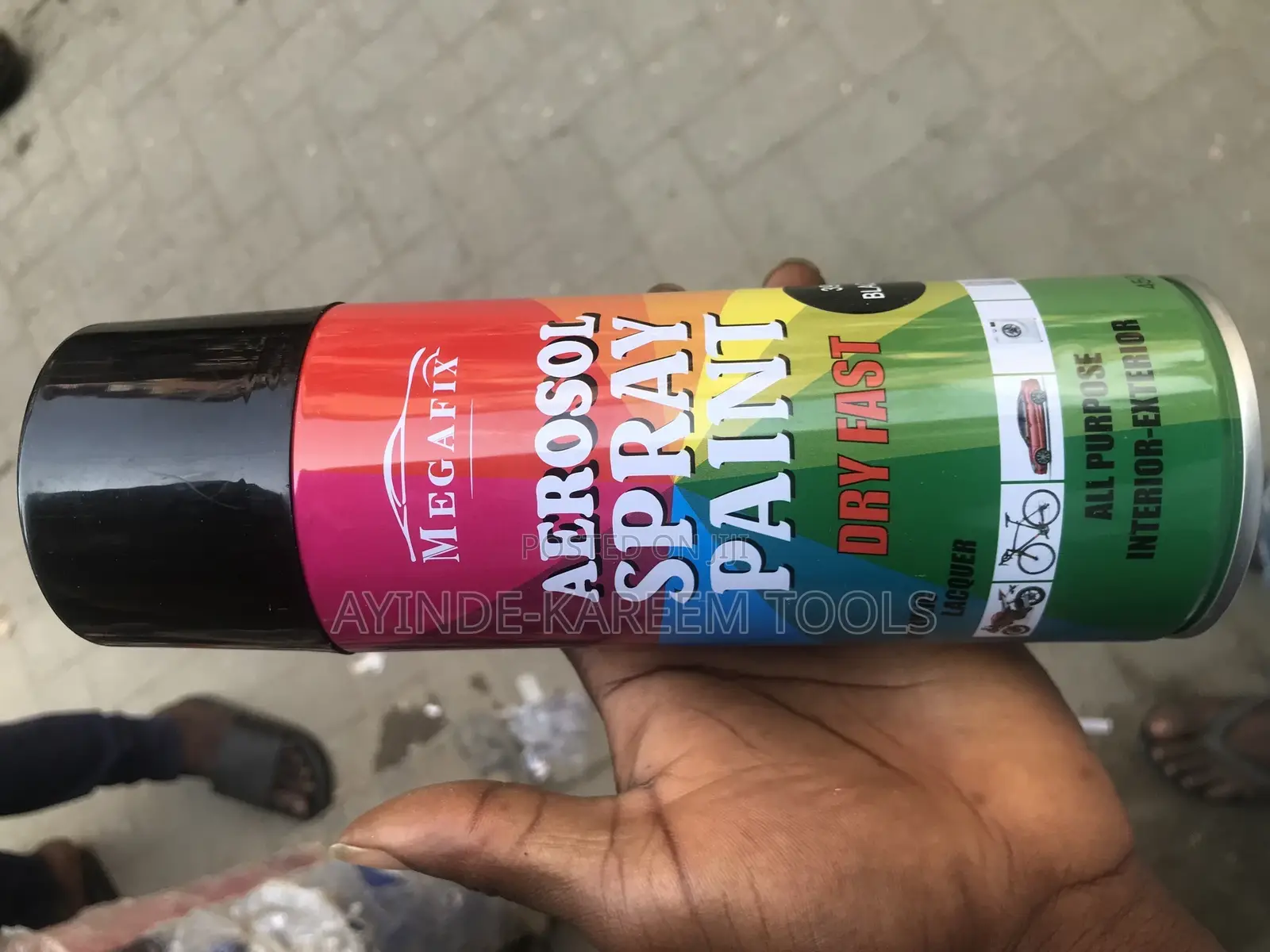 Spray Paint All Colours(Dry Fast)