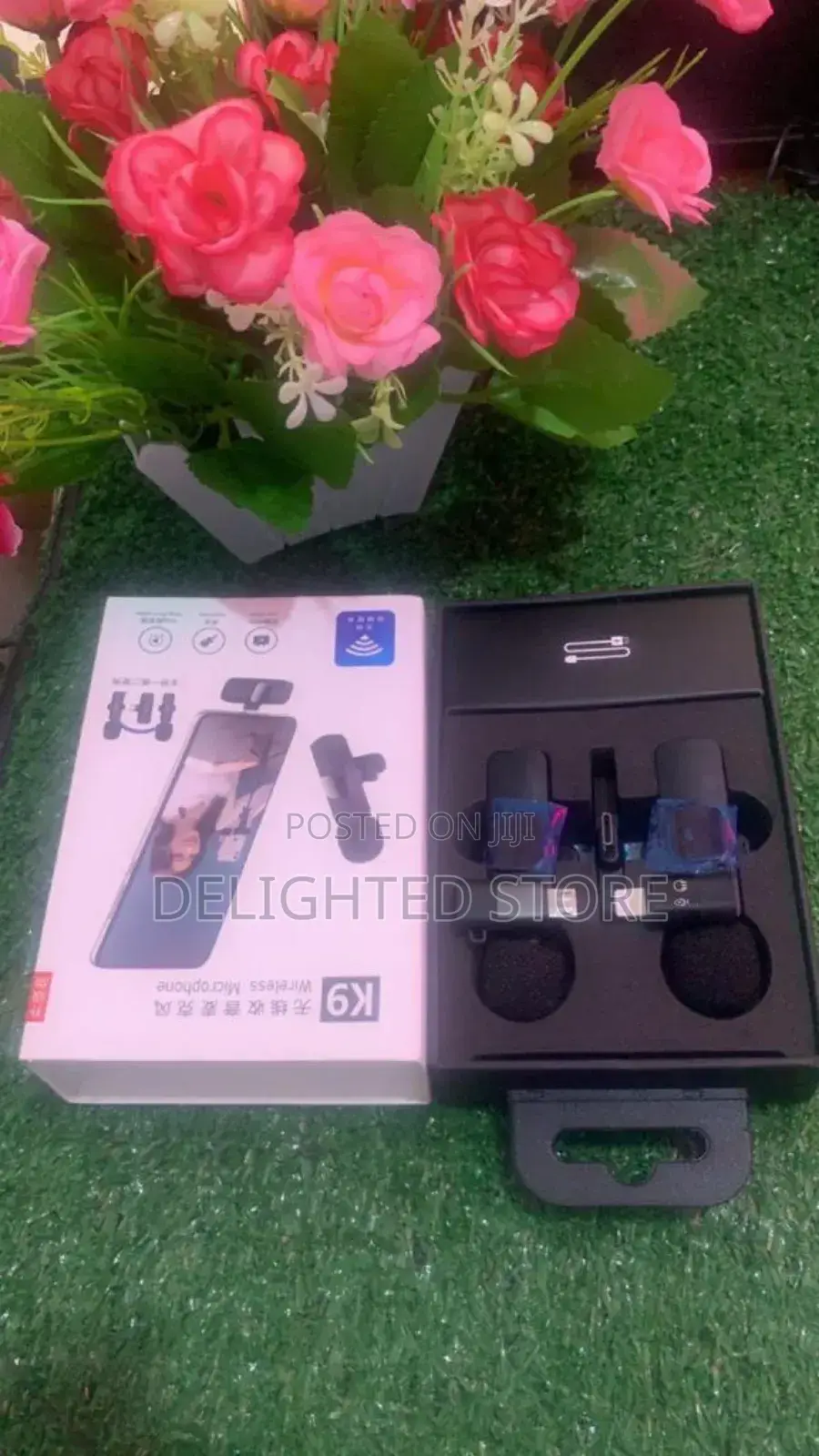 (3in1) Wireless Lapel Double Microphone