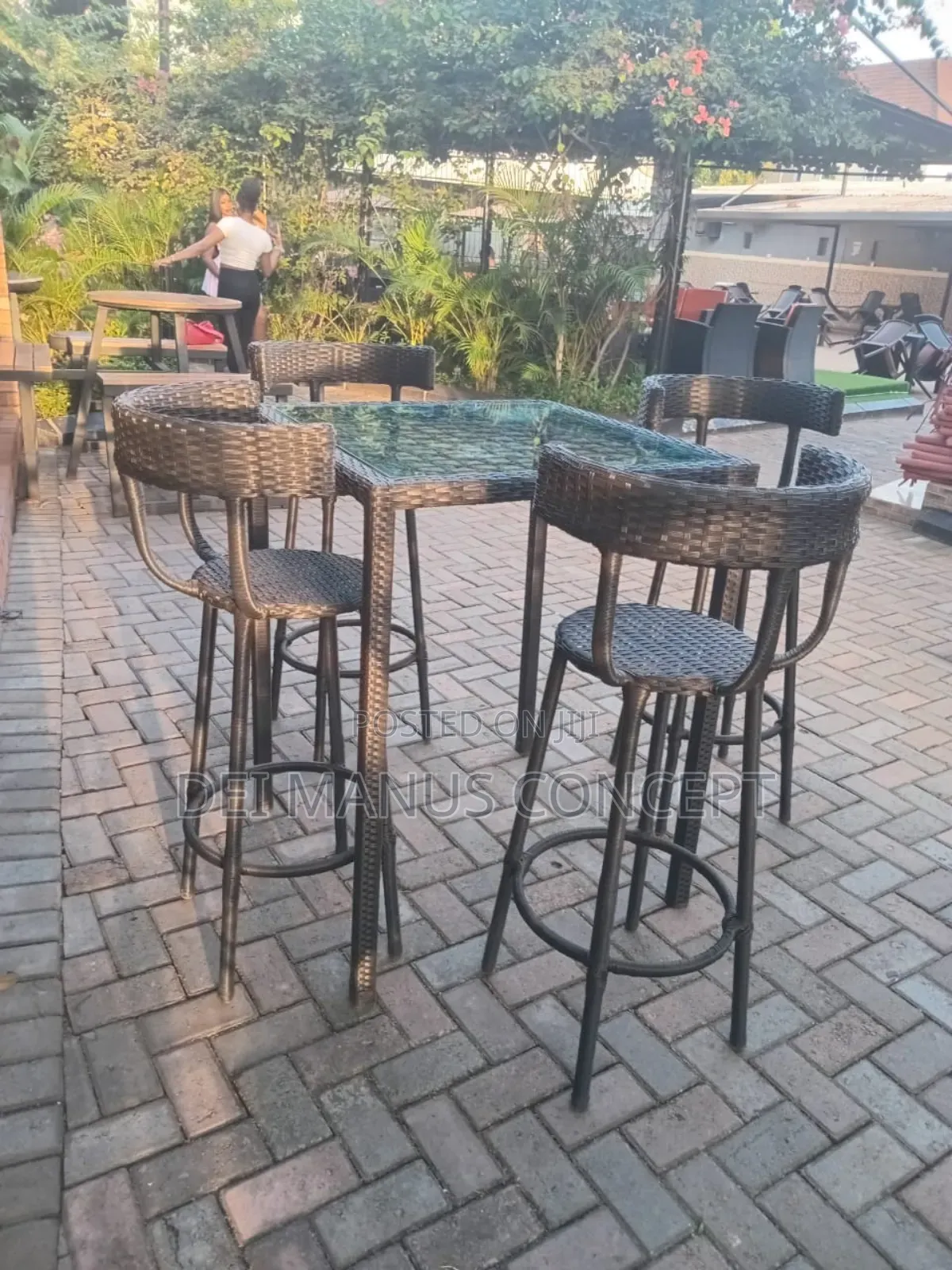 Bar Chair and Table