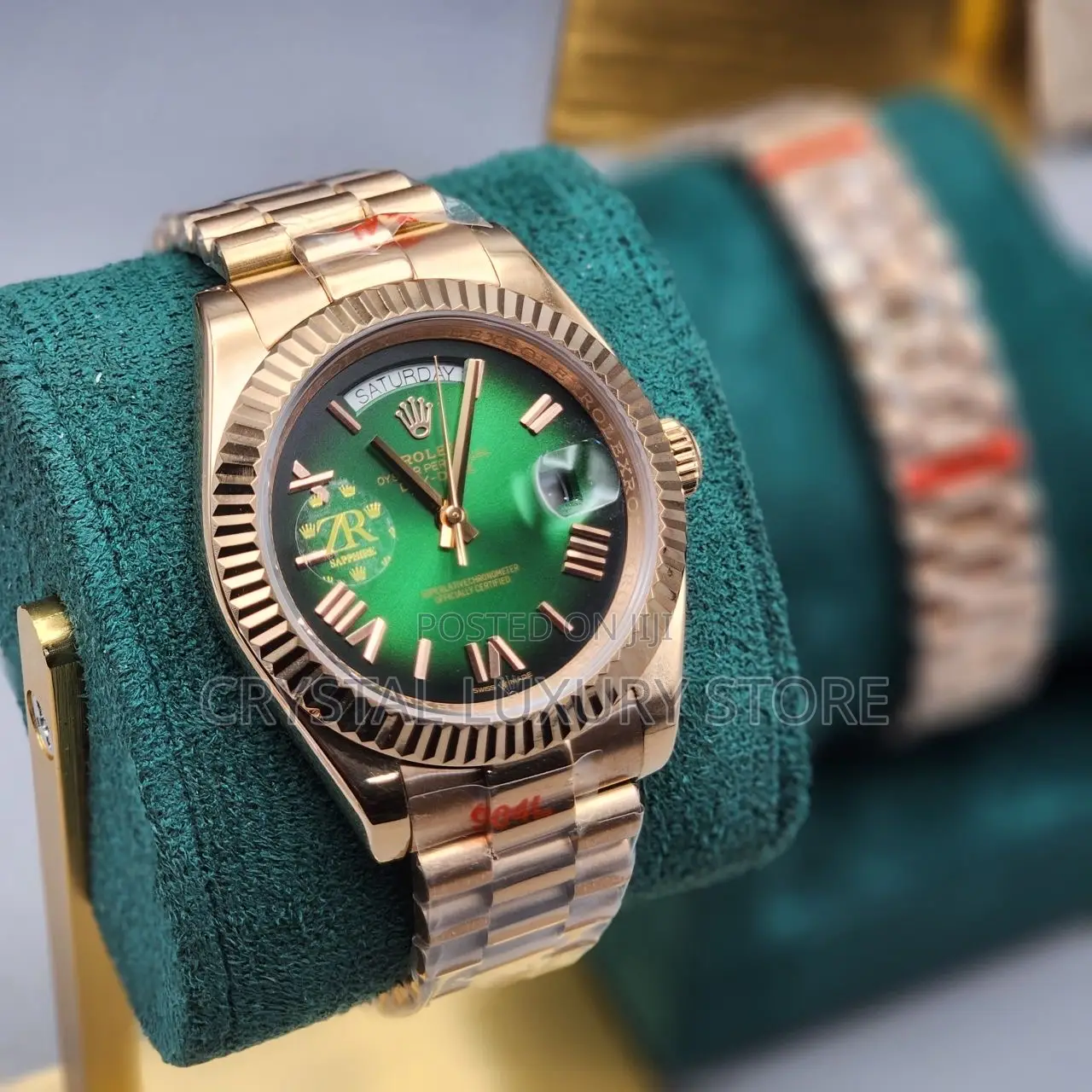 Rolex Quality Luxury Men Chain Wristwatch