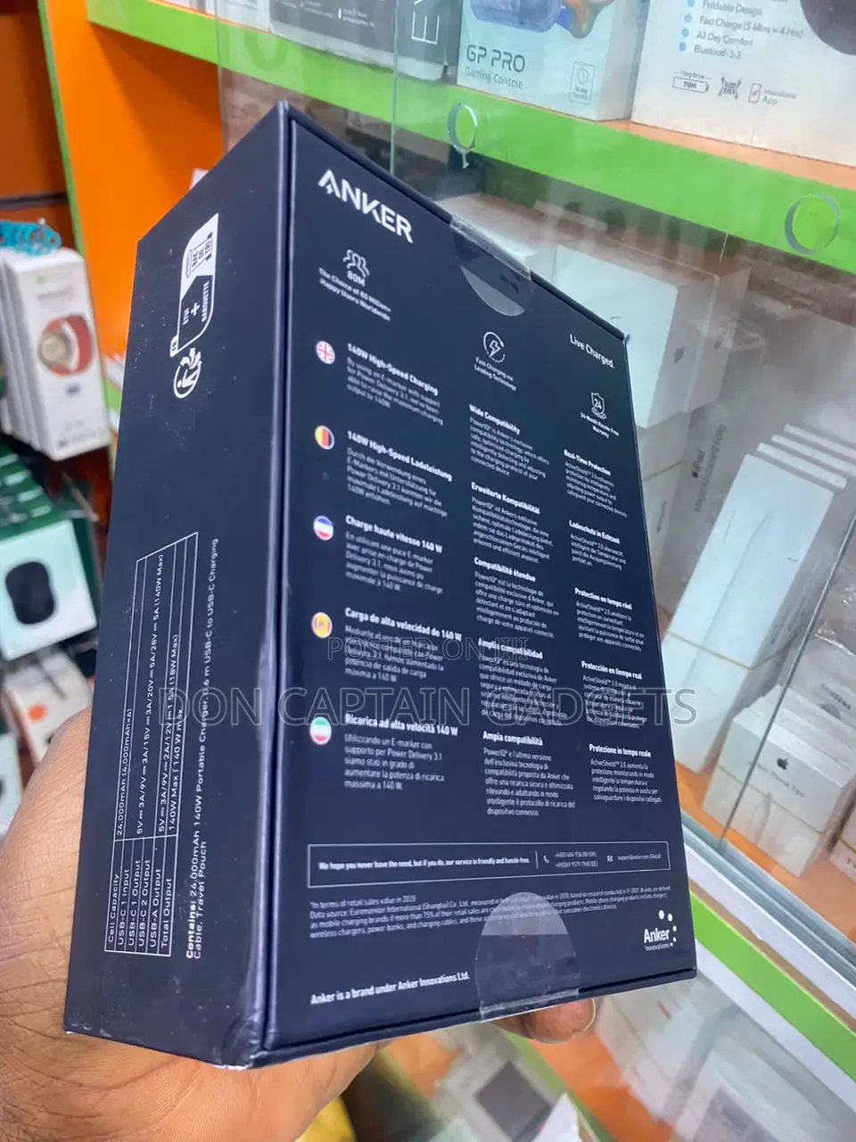 Anker 737 Laptop Power Bank 140W / 24000mah