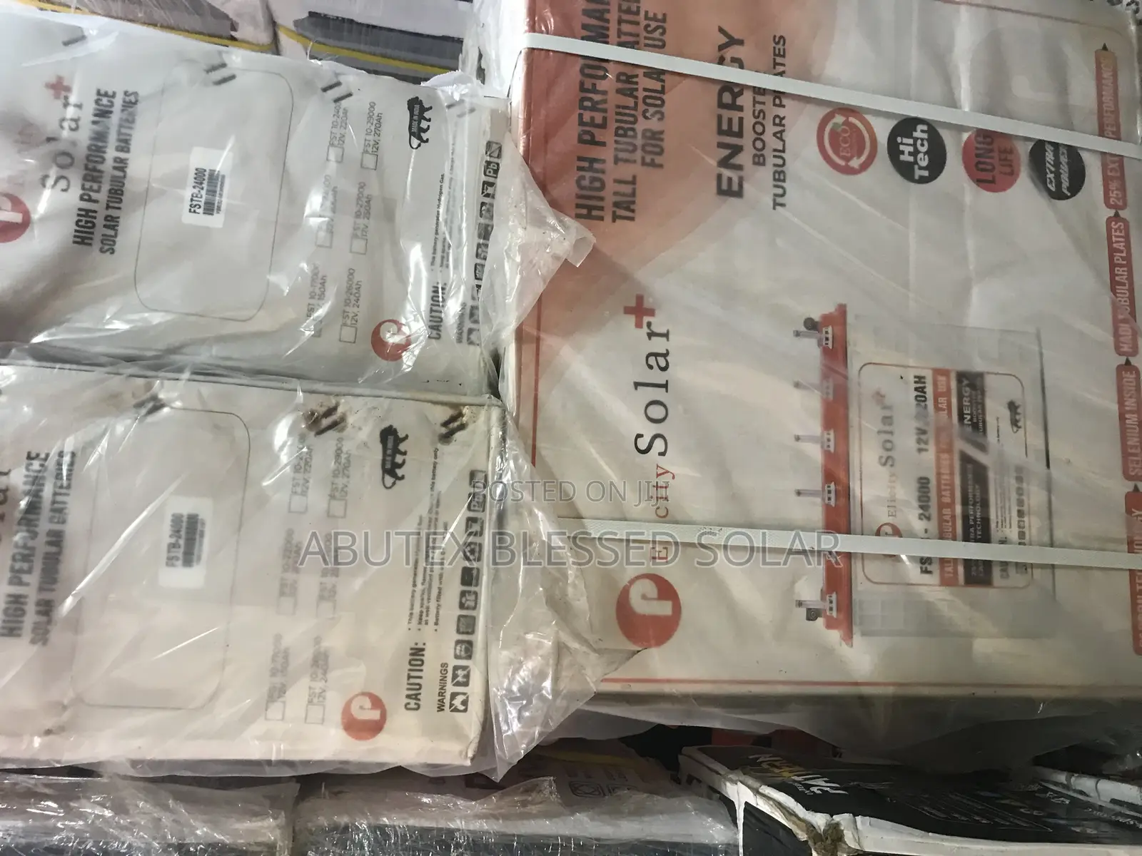 240ah Tall Tubular Battery Elicity
