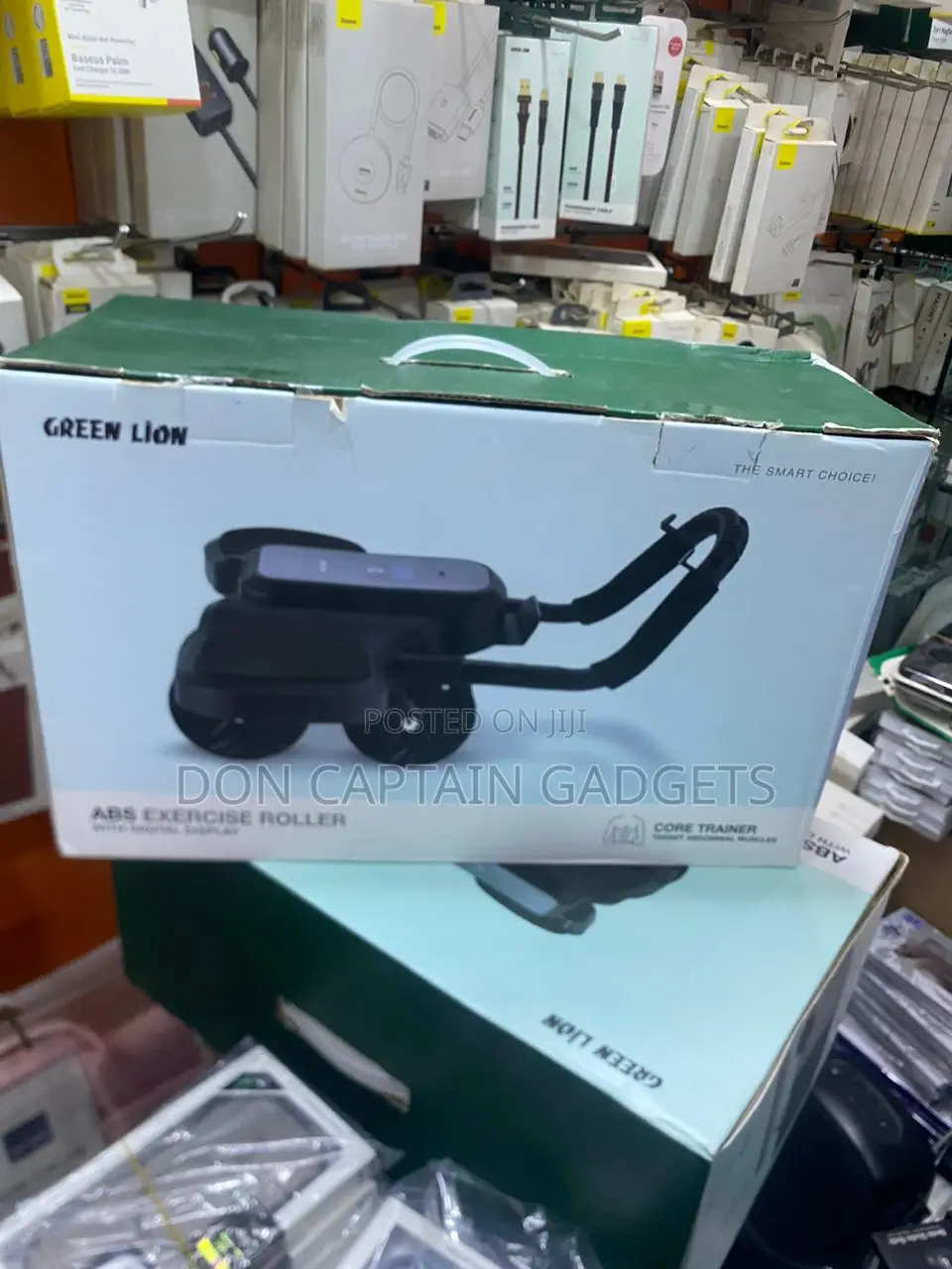 Green Lion ABS Exercise Roller With Digital Display