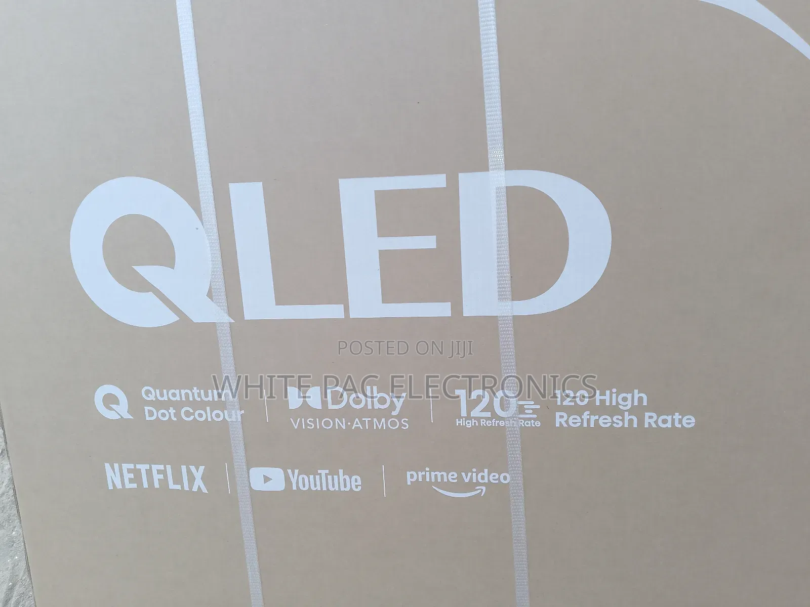 Hisense Qled 75"Inch Flameless Smart Tv Full Screen Q Series