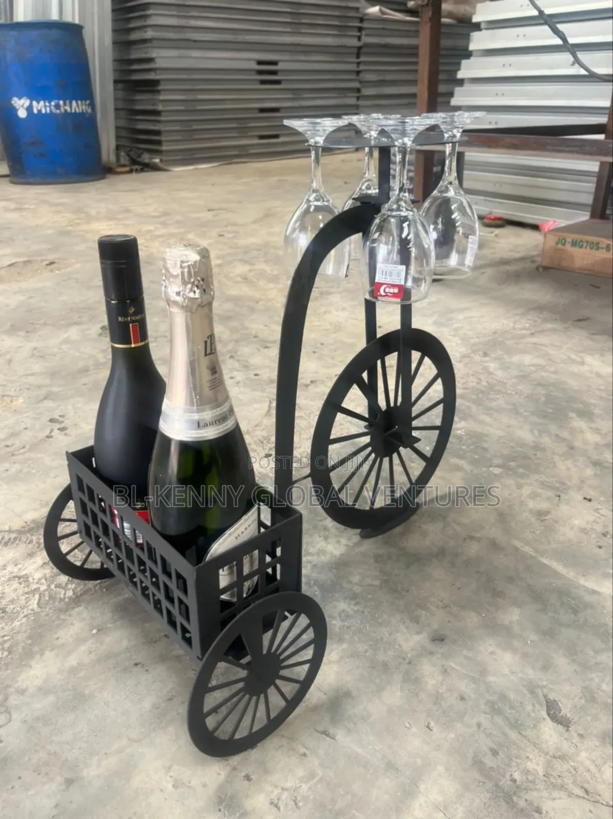 Single and Double Wine and Glass Holder