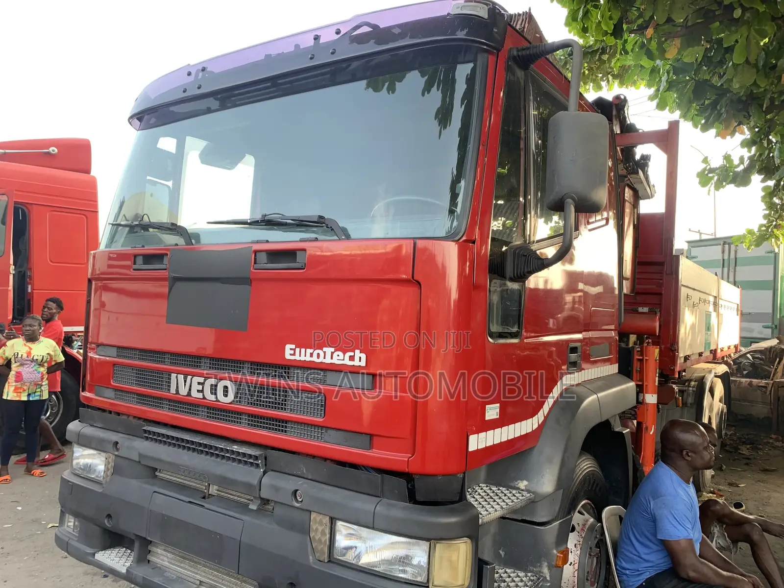 Iveco Hiab Eurotech Truck