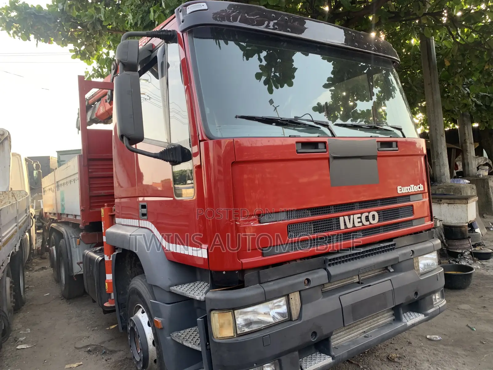 Iveco Hiab Eurotech Truck