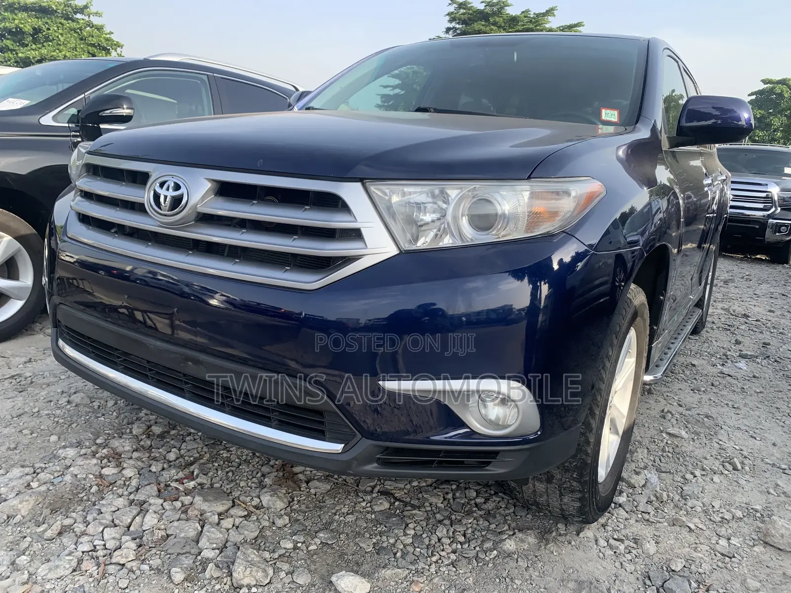 Toyota Highlander Limited 3.5l 4WD 2013 Blue