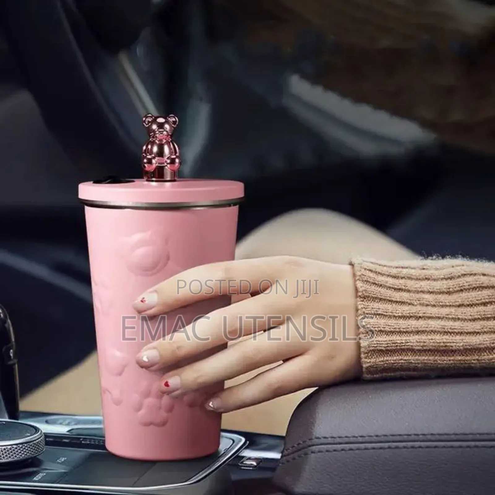 304 Double Wall Stainless Steel Insulated Tumbler With Straw