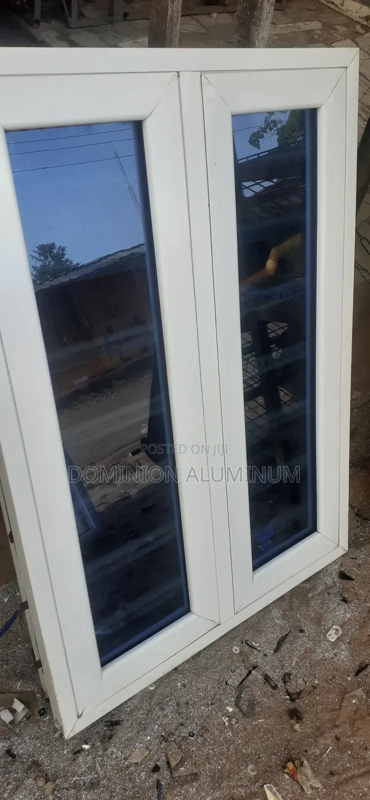 White Strong Windows With Protector and Nets