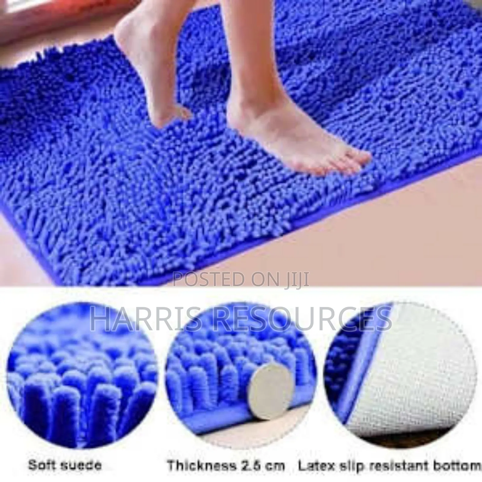Shaggy Absorbent Foot Mat Doormat