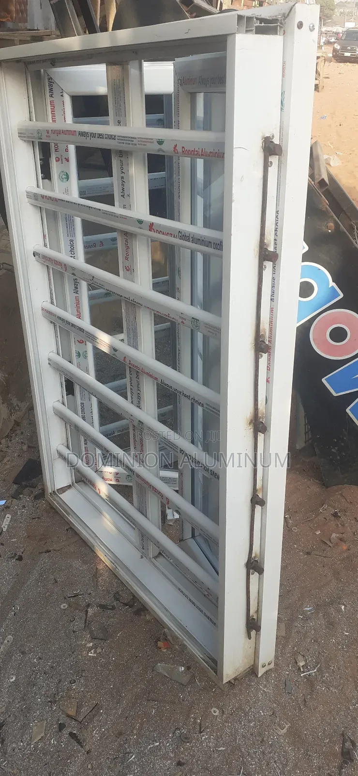 White Strong Windows With Protector and Nets