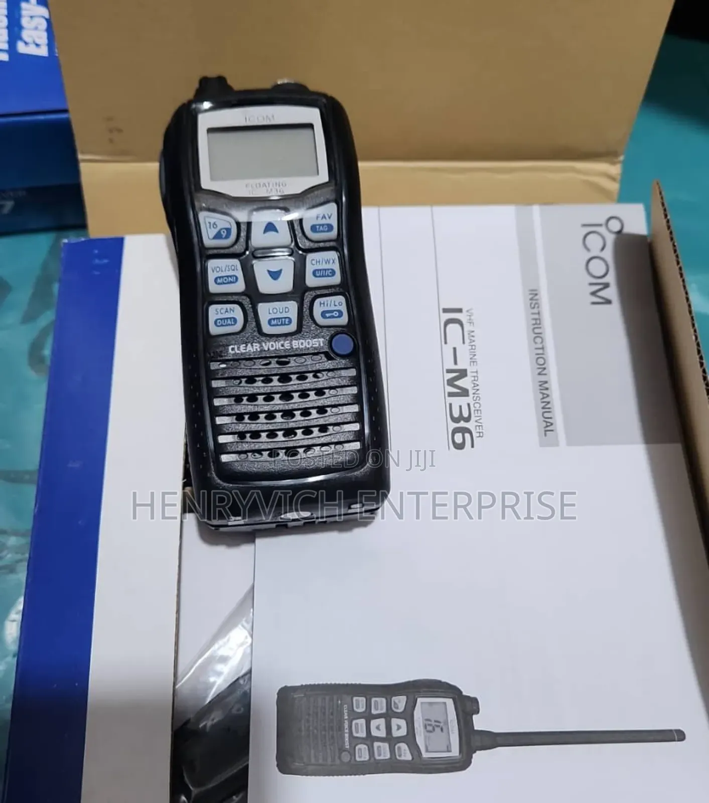 Icom VHF Marine Walkie Talkie M37 V