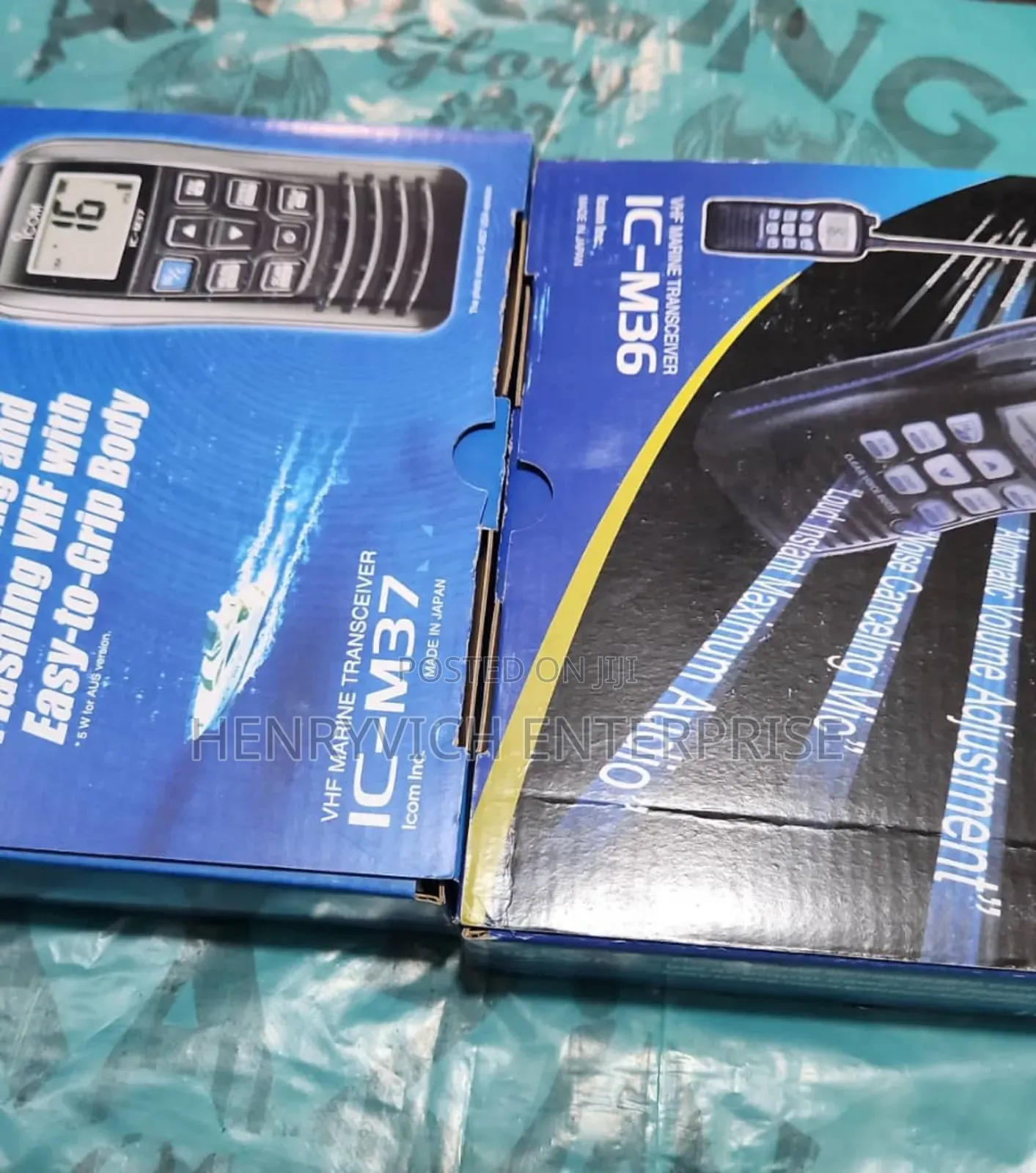 Icom VHF Marine Walkie Talkie M37 V