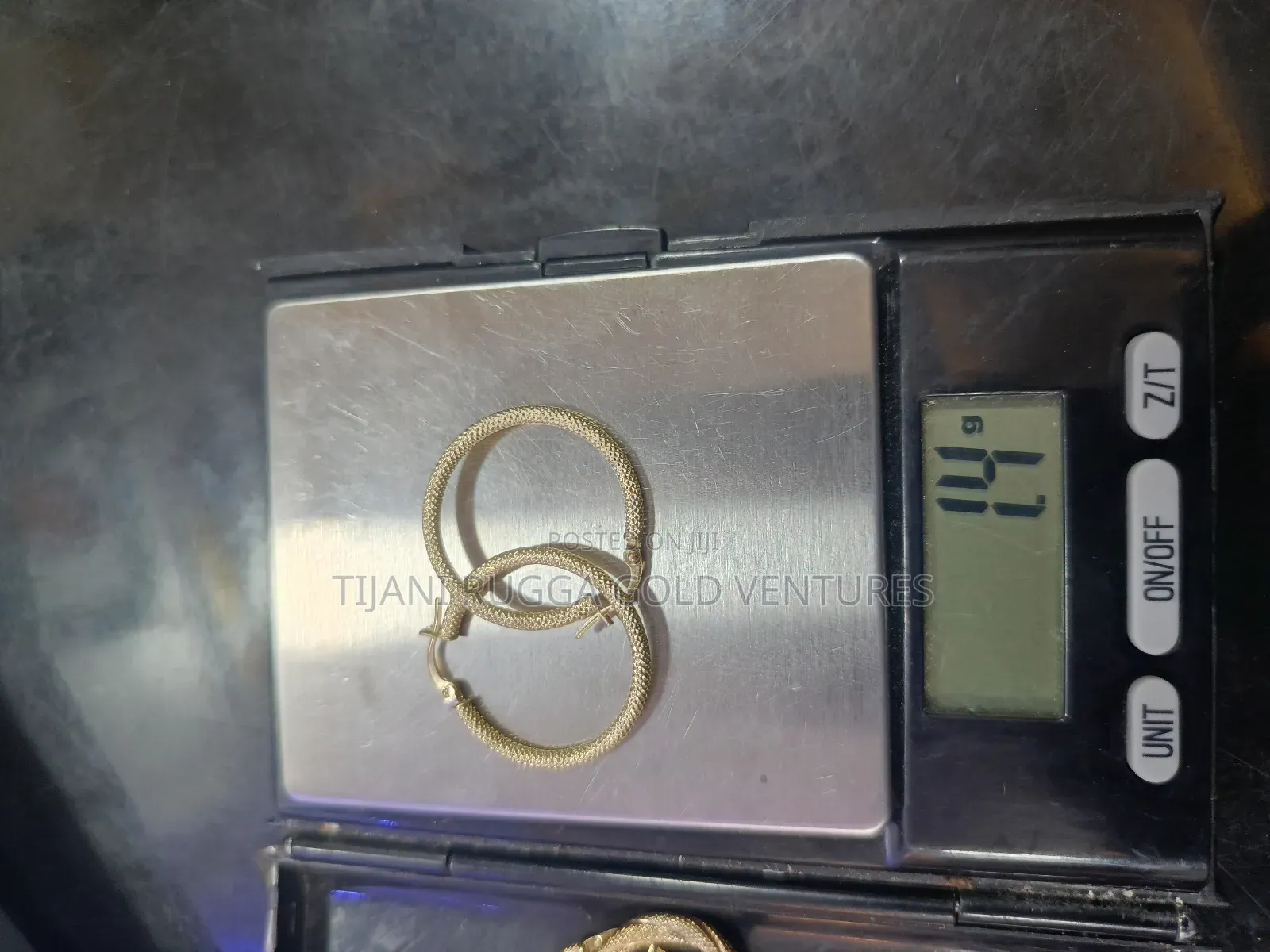 Pure Gold 750 Italy 18karat Baby Aearrings